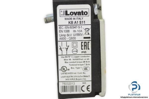 lovato-KBA1S11-limit-switch-(Used)-1