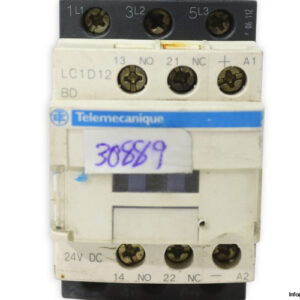 telemecanique-LC1D12BD-contactor-(Used)-1