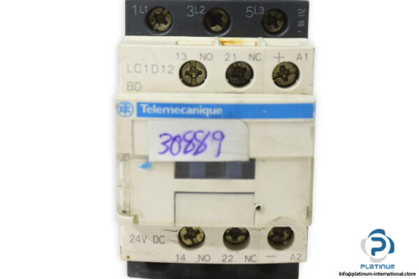 telemecanique-LC1D12BD-contactor-(Used)-1