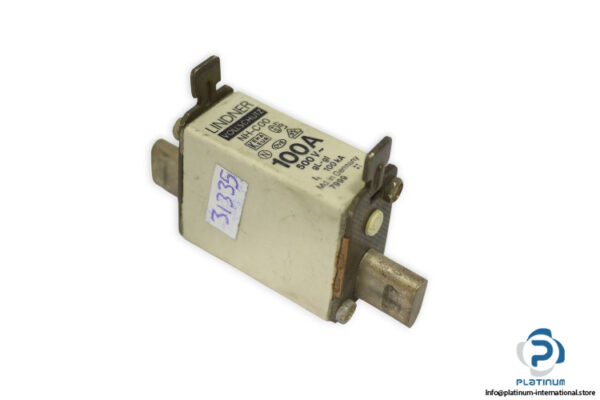 lindner-NH-C00-100a-fuse-link-(New)