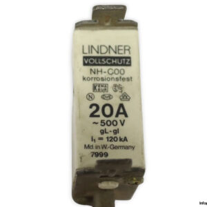lindner-NH-C00-7999-gl-gi-20a-fuse-link-(New)-1