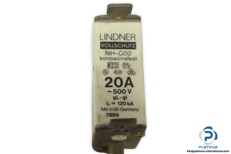 lindner-NH-C00-7999-gl-gi-20a-fuse-link-(New)-1