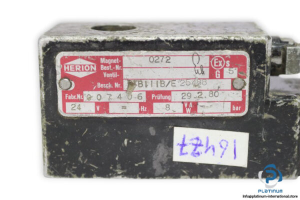 HERION-PTBIIIB-E-25488-electrical-coil(used)-1