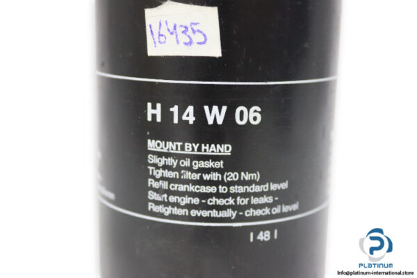 Hengst-h14w06-oil-filter-(used)-1