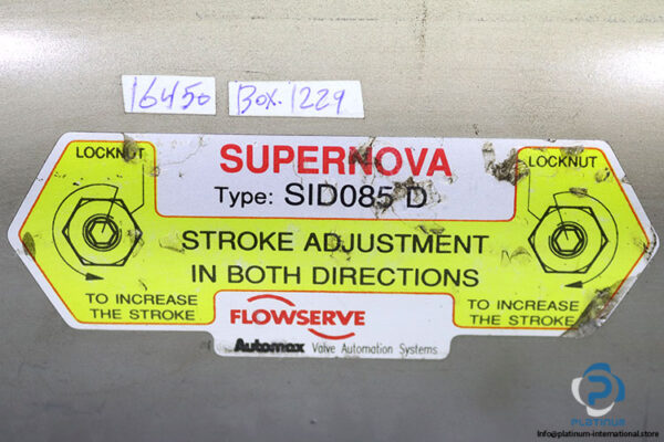 AUTOMAX-SID085D-pneumatic-actuator(used)-1