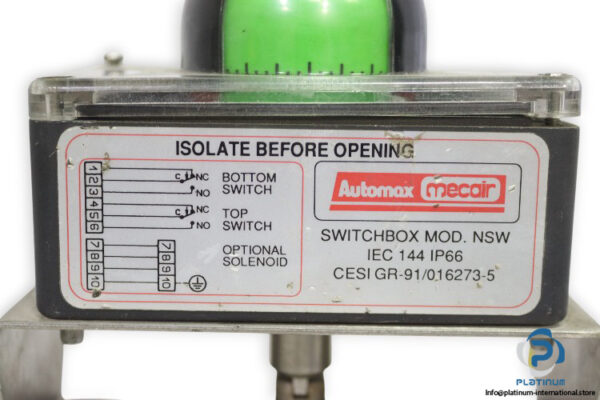 AUTOMAX-SID085D-pneumatic-actuator(used)-2