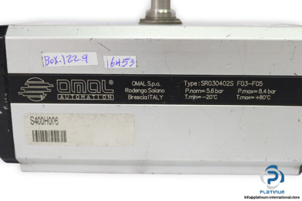 omal-SR030402S-pneumatic-actuator(USED)-1