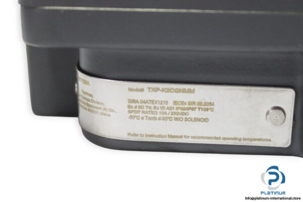 emerson-topworx-txp-k2cgnmm-explosion-proof-valve(new)-4