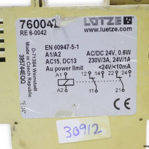 lutze-RE-6-0042-Relay-Coupler-Module-(Used)-2