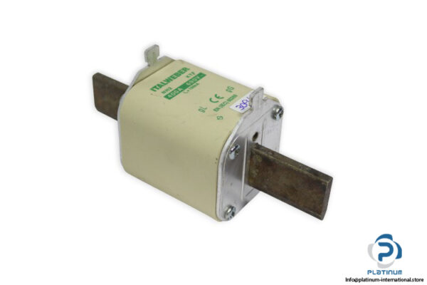 italweber-NH2-KTF-400A-fuse-link-(Used)