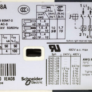 telemecanique-GV2-L20-18A-motor-circuit-breaker-(New)-2