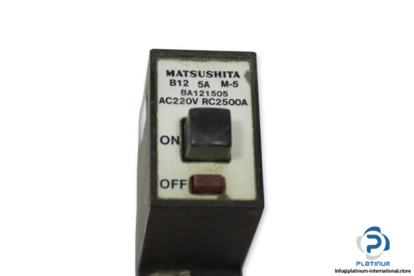 matsushita-BA121505-circuit-breaker-switch-(Used)-1