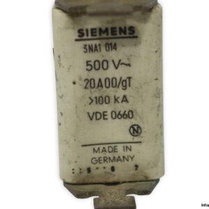 siemens-3NA1-014-00_GT-20a-fuse-link-(Used)-1