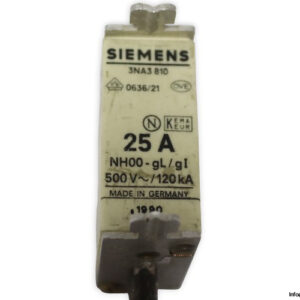 siemens-3NA3-810-GL-GI-25a-fuse-link-(New)-1