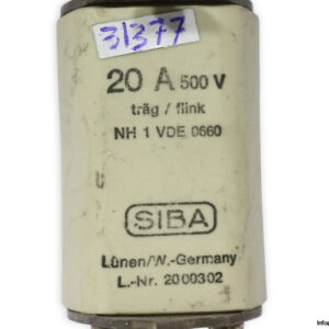siba-NH1-2000302-20a-fuse-link-(Used)-1