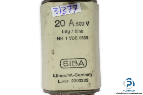 siba-NH1-2000302-20a-fuse-link-(Used)-1