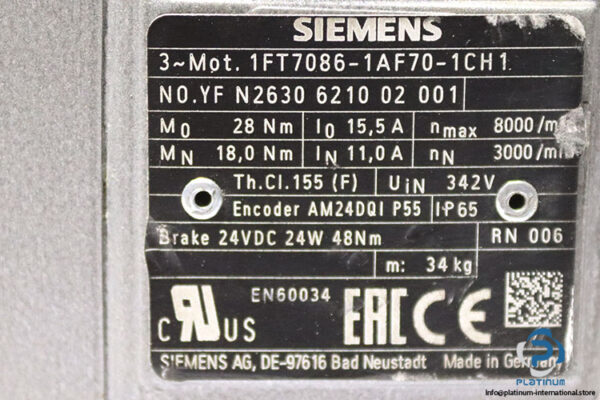 siemens-1FT7086-1AF70-1CH1-synchronous-motor-(used)-3