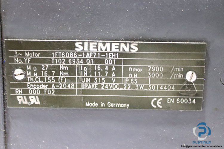 siemens-1FT6086-1AF71-1EH1-synchronous-motor-(used)-3