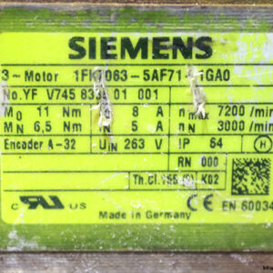 siemens-1FK7-063-5AF71-1GA0-synchronous-motor-(used)-3