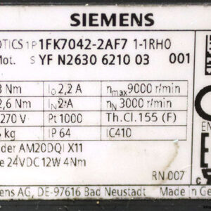 siemens-1FK7042-2AF71-1RH0-synchronous-motor-(used)-3