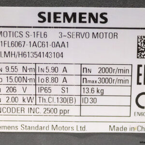 siemens-1FL6067-1AC61-0AA1-synchronous-motor-(used)-3
