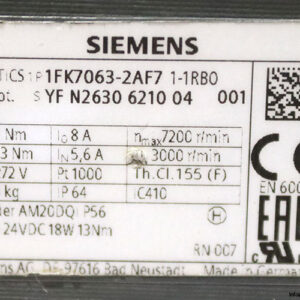 siemens-1FK7063-2AF71-1RB0-synchronous-motor-(used)-4