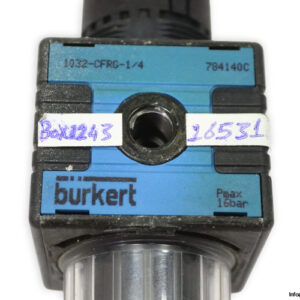 Burkert-1032-cfrg-1-4-filter-regulator(used)-1
