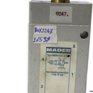 Mader-rmvh-5-2-1-4-solenoid-valve(used)-1