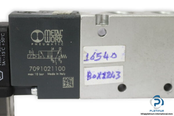 Metal-work-7091021100-solenoid-valve(used)-2