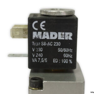 Mader-PMVH-3-2-1-4-solenoid-valve(used)-2