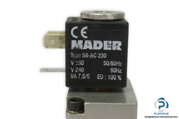 Mader-PMVH-3-2-1-4-solenoid-valve(used)-2
