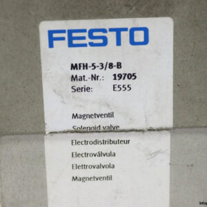 Festo-19705-solenoid-valve(new)-2