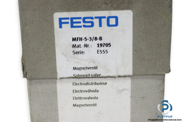 Festo-19705-solenoid-valve(new)-2