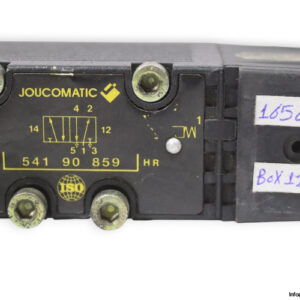 Joucomatic-54190859-single-solenoid-valve-with-coil(used)-1