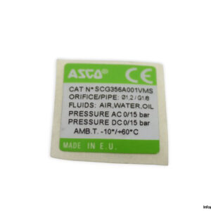 Asco-scg356a001vms-single-solenoid-valve(new)-2