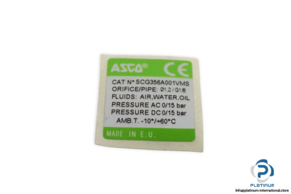 Asco-scg356a001vms-single-solenoid-valve(new)-2
