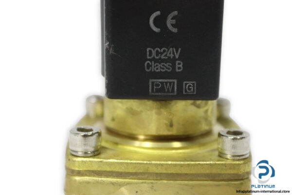 Smc-vxz2240-04f-5d1-single-solenoid-valve(used)-2