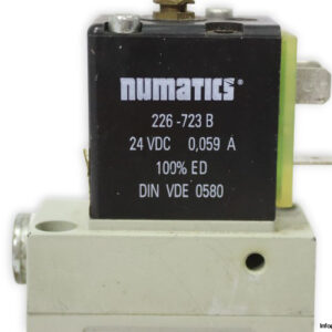 Numatics-l22ba452bg17g61-singl-solenoid-valve-with-coil(used)-1