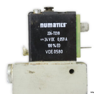 Numatics-L22BB452BG17G61-singl-solenoid-valve-with-coil(used)-1