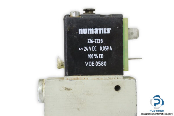 Numatics-L22BB452BG17G61-singl-solenoid-valve-with-coil(used)-1