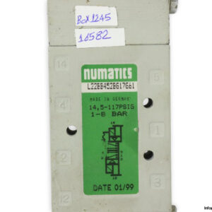 Numatics-L22BB452BG17G61-singl-solenoid-valve-with-coil(used)-3