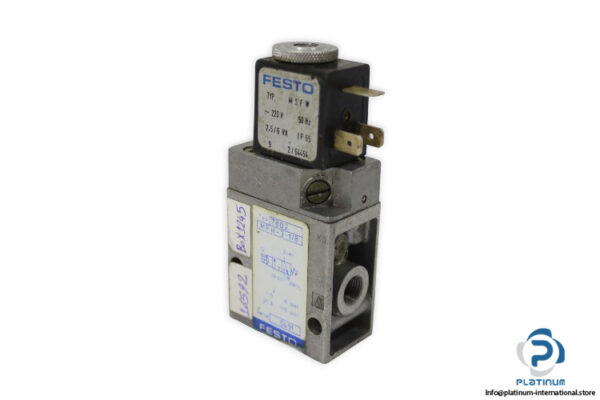 Festo-7802-single-solenoid-valve-220vac(used)