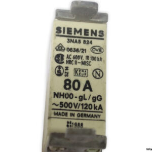 siemens-3NA5-824-80a-GL-GG-fuse-link-(Used)-1