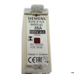 siemens-3NA6-814-6-35a-GG-fuse-link-(Used)-1