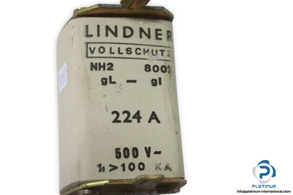 lindner-NH2-8002-gl-gi-224a-100ka-fuse-link-(Used)-1