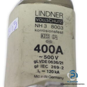 lindner-NH3-8003-gl-gi-400a-120ka-fuse-link-(Used)-1