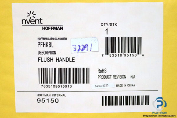 nvent-hoffman-PFHKBL-flush-swing-handle-keylock-(New)-4