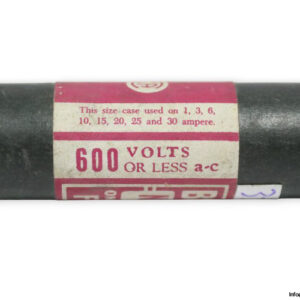 bussmann-NOS20-non-current-limiting-one-time-delay-fuse-(New)-2