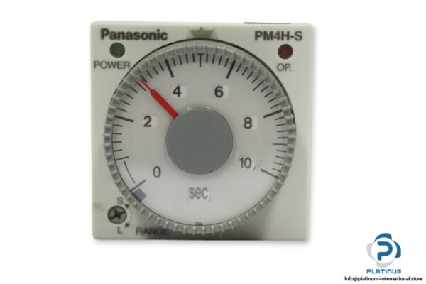 panasonic-PM4HS-H-AC240V-multifunction-timer-(Used)-1