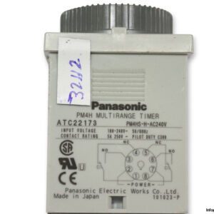 panasonic-PM4HS-H-AC240V-multifunction-timer-(Used)-3
